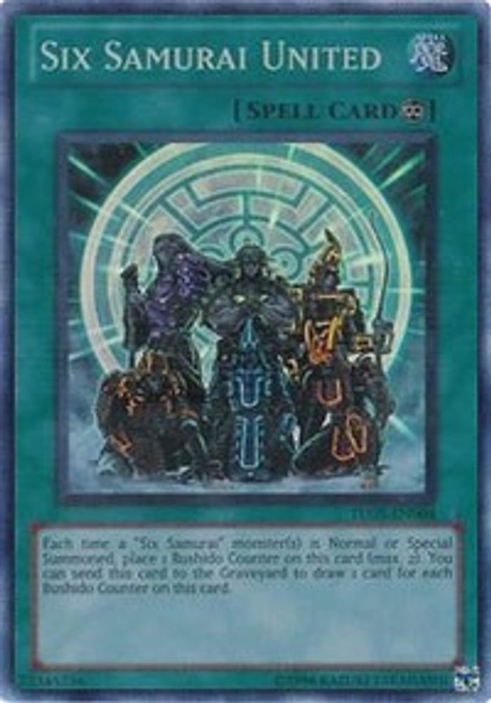 Six Samurai United [TU05-EN004] Super Rare 