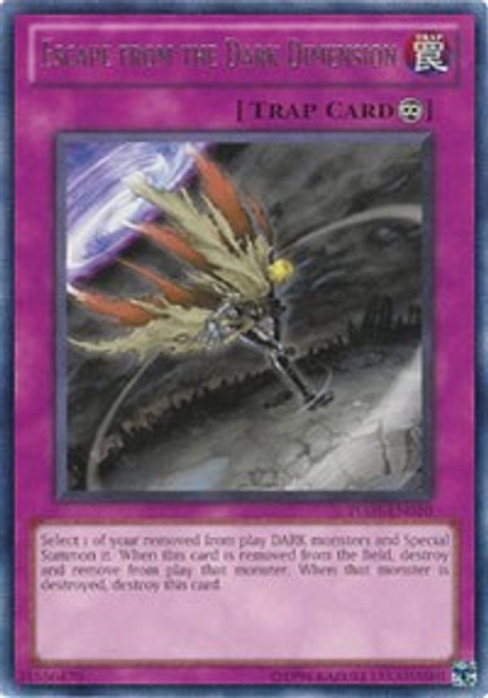 Échapper à la dimension sombre [TU05-EN010] Rare 