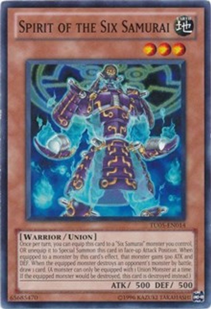 Spirit of the Six Samurai (TU05-EN014) - Common
