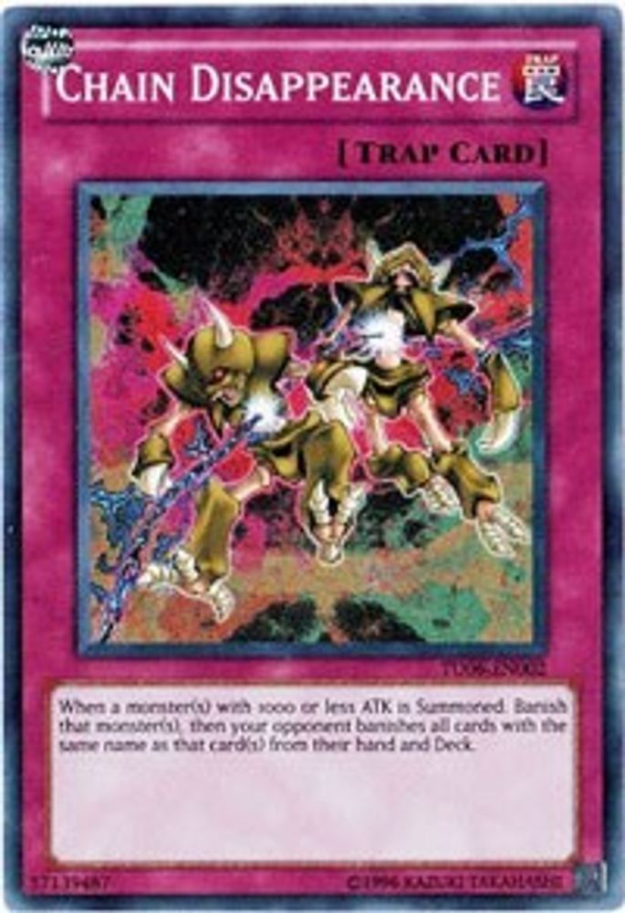 Disparition en chaîne [TU06-EN002] Super Rare 