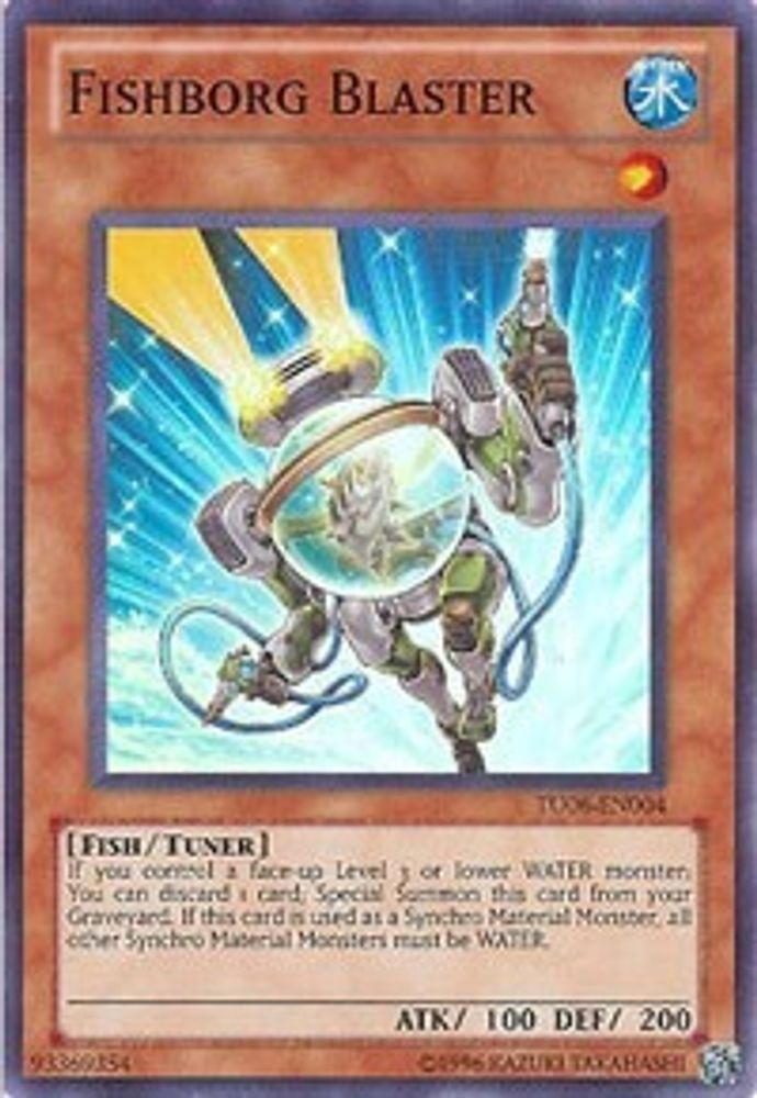 Blaster Fishborg [TU06-EN004] Super Rare 
