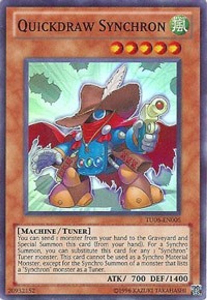 Quickdraw Synchron (TU06-EN005) - Super Rare