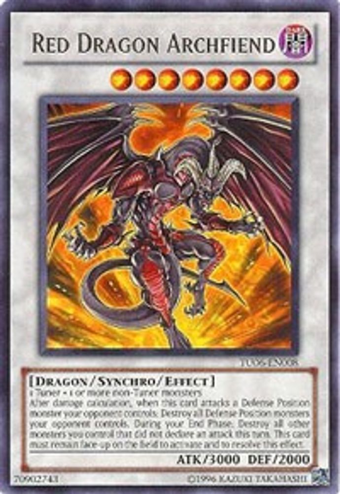 Red Dragon Archfiend (TU06-EN008) - Rare