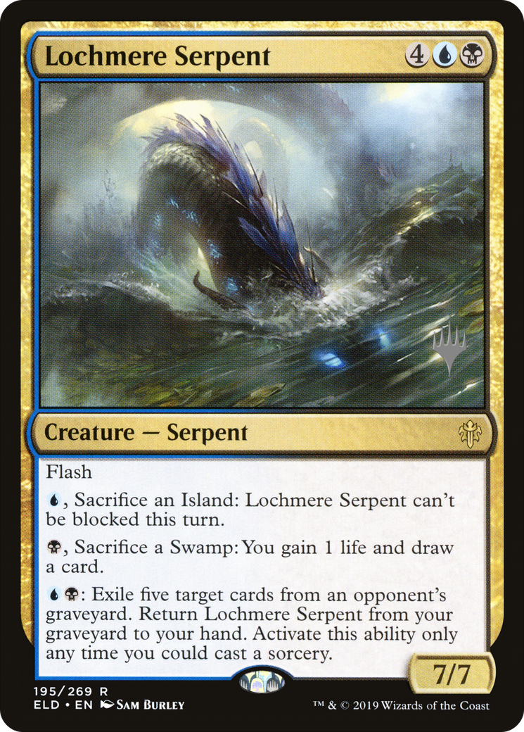 Serpent de Lochmere (Pack promotionnel) [Promotions du Trône d'Eldraine] 