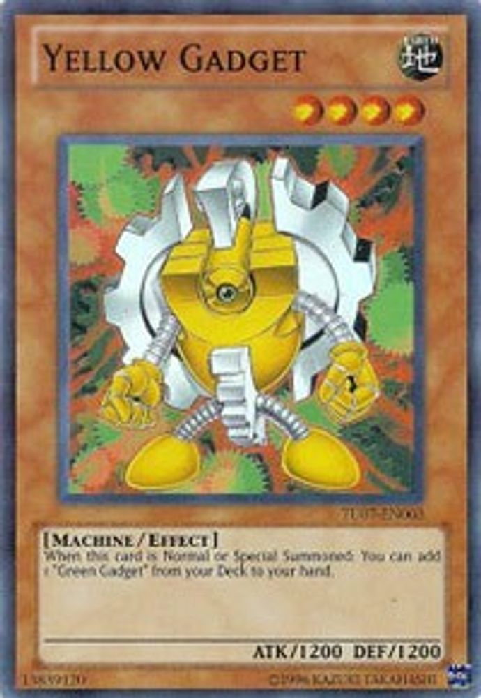 Yellow Gadget (TU07-EN003) - Super Rare