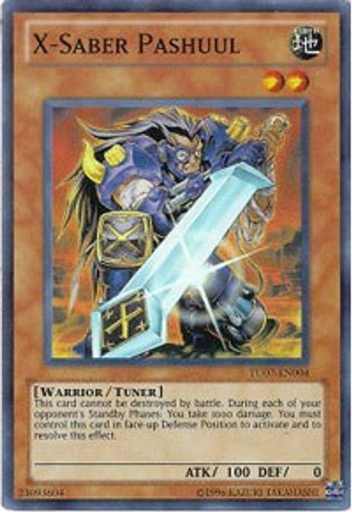 X-Saber Pashuul (TU07-EN004) - Super Rare