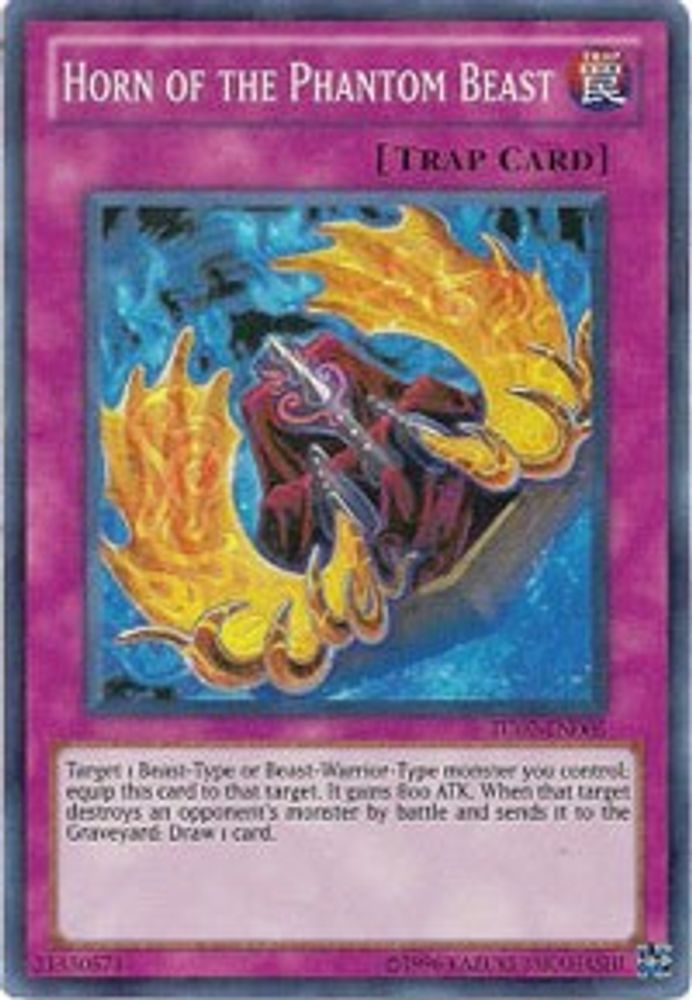 Horn of the Phantom Beast (TU07-EN005) - Super Rare