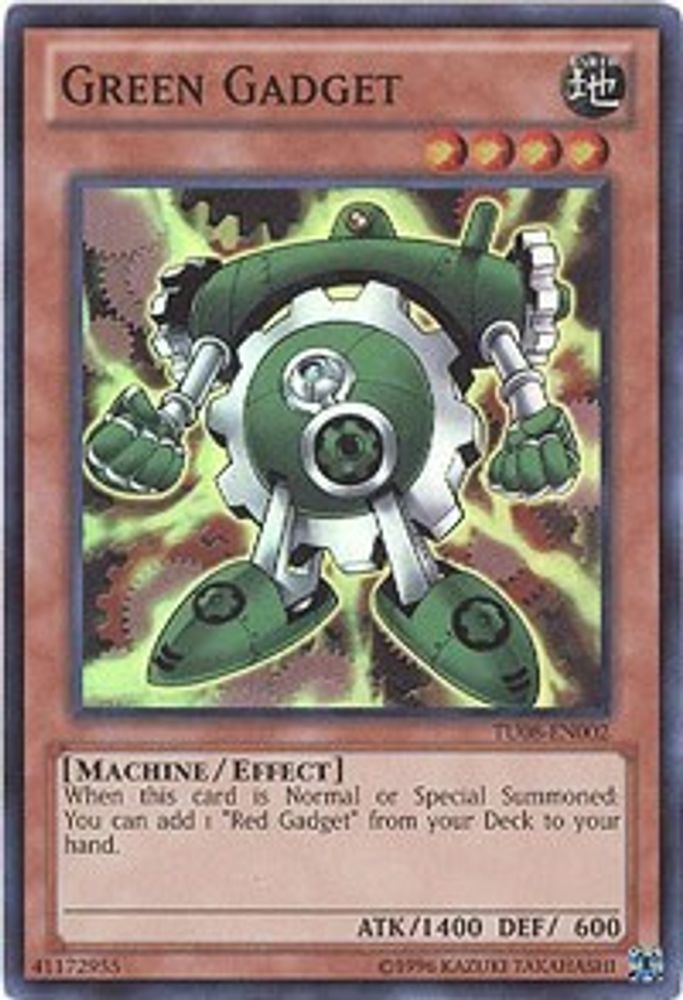 Green Gadget (TU08-EN002) - Super Rare