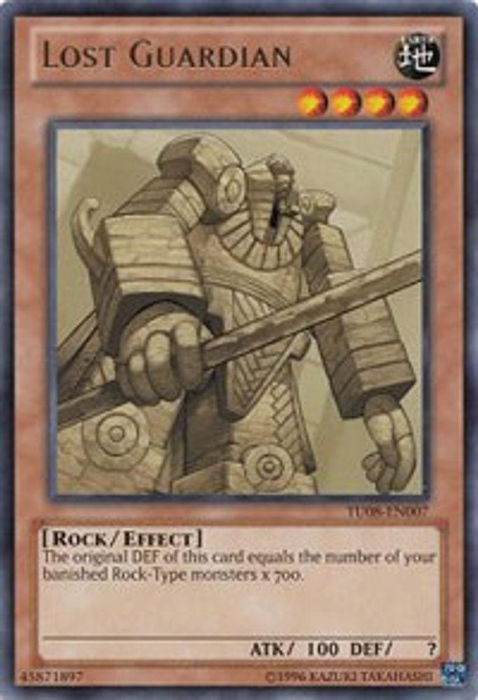 Gardien perdu [TU08-EN007] Rare 