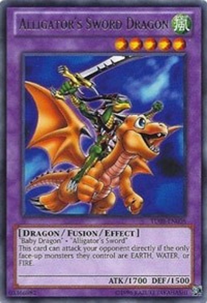 Dragon-épée d'alligator [TU08-EN008] Rare 