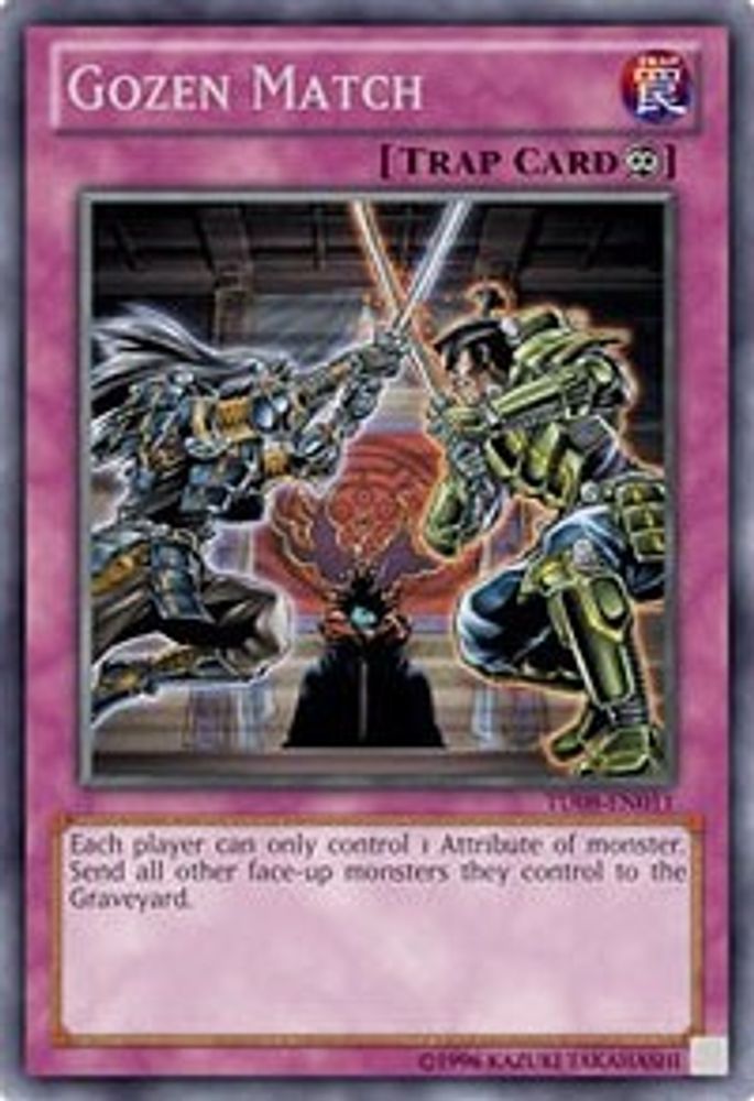 Match Gozen [TU08-EN011] Rare 