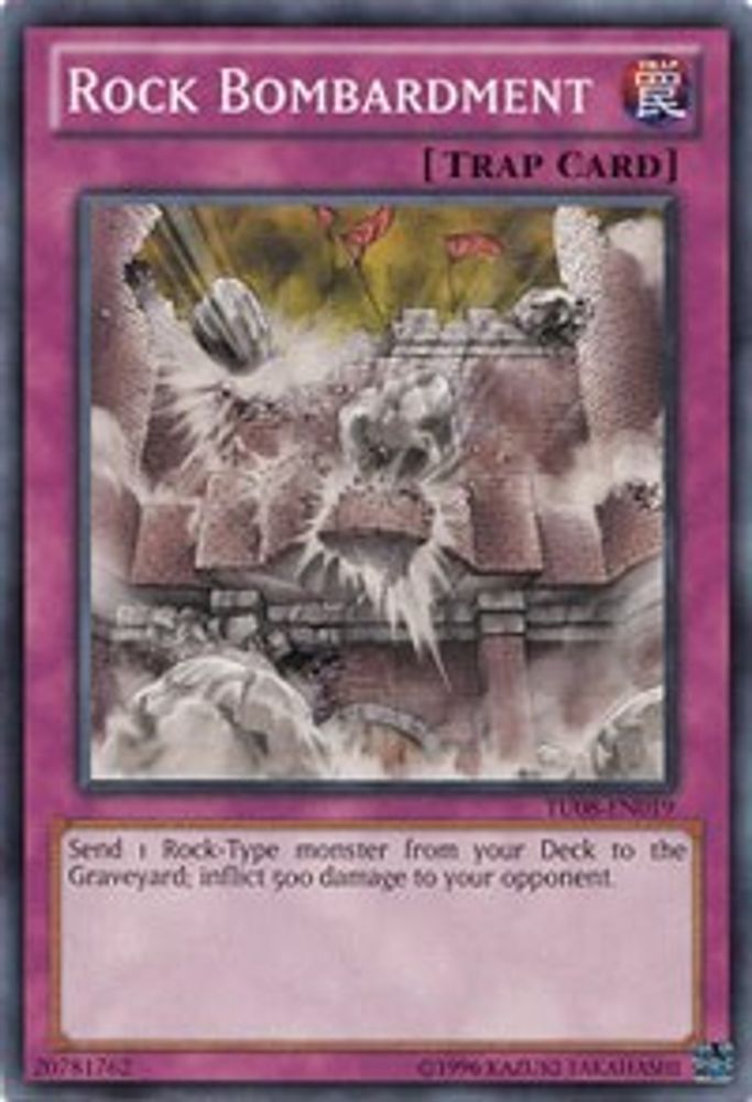 Bombardement de roches [TU08-EN019] Commun 