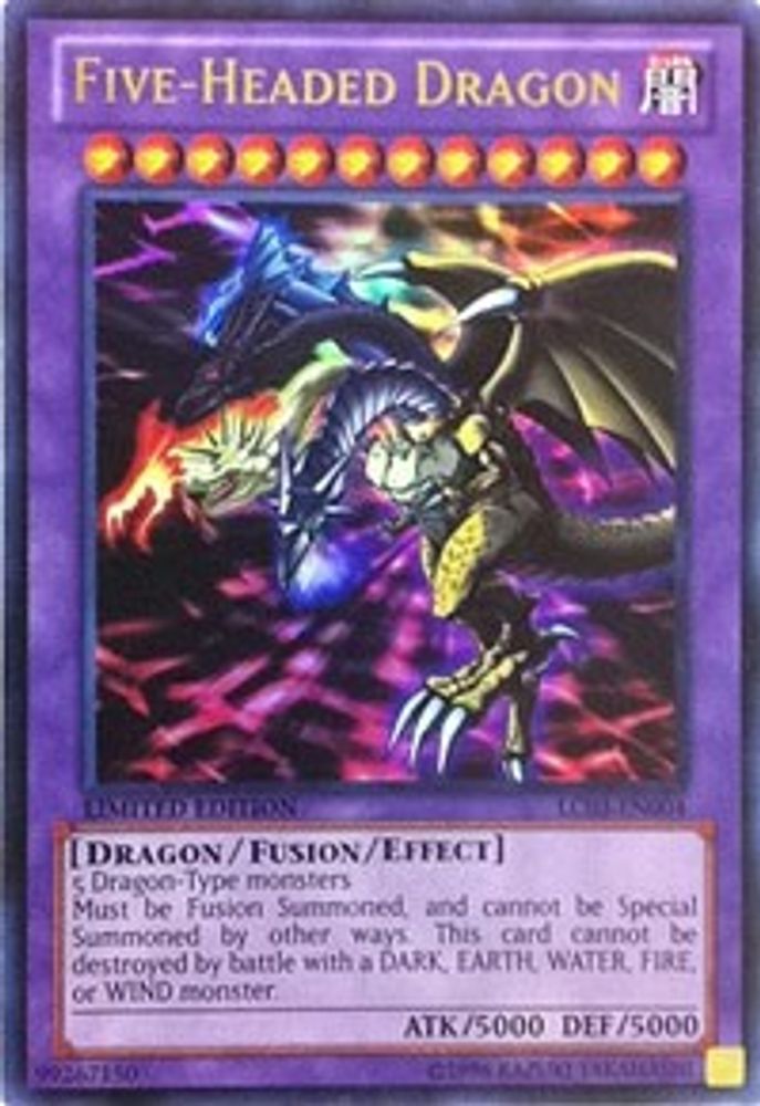 Five-Headed Dragon (LC03-EN004) - Ultra Rare