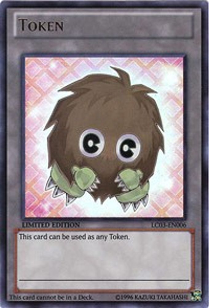 Jeton Kuriboh rose [LC03-EN006] Ultra rare 
