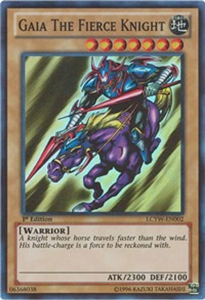 Gaia The Fierce Knight (LCYW-EN002) - Super Rare