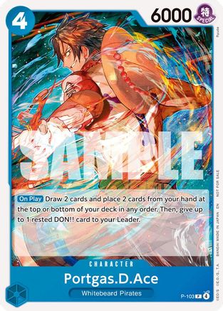 Portgas.D.Ace (Store Tournament 2025 Vol. 4) (P-103) - Promo