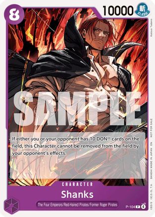 Shanks (Store Tournament 2025 Vol. 4) (P-104) - Promo