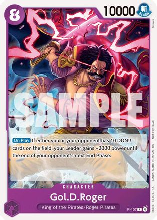 Gol.D.Roger (Store Tournament 2025 Vol. 4) (P-107) - Promo