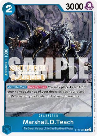Marshall.D.Teach (Judge Pack Vol. 7) (ST17-005) - Common