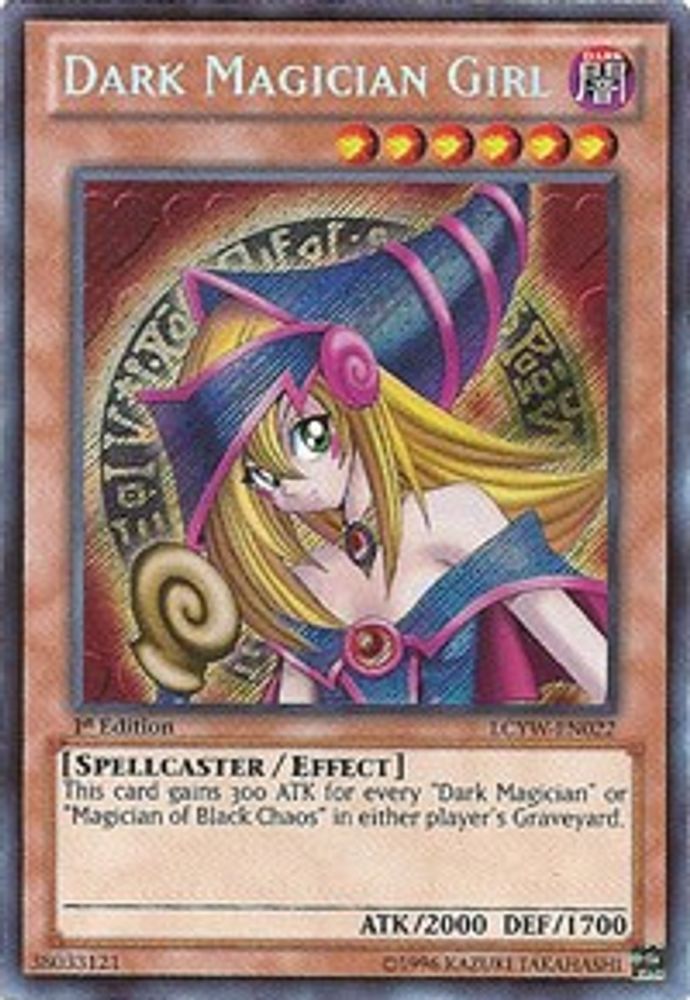 Dark Magician Girl (LCYW-EN022) - Secret Rare