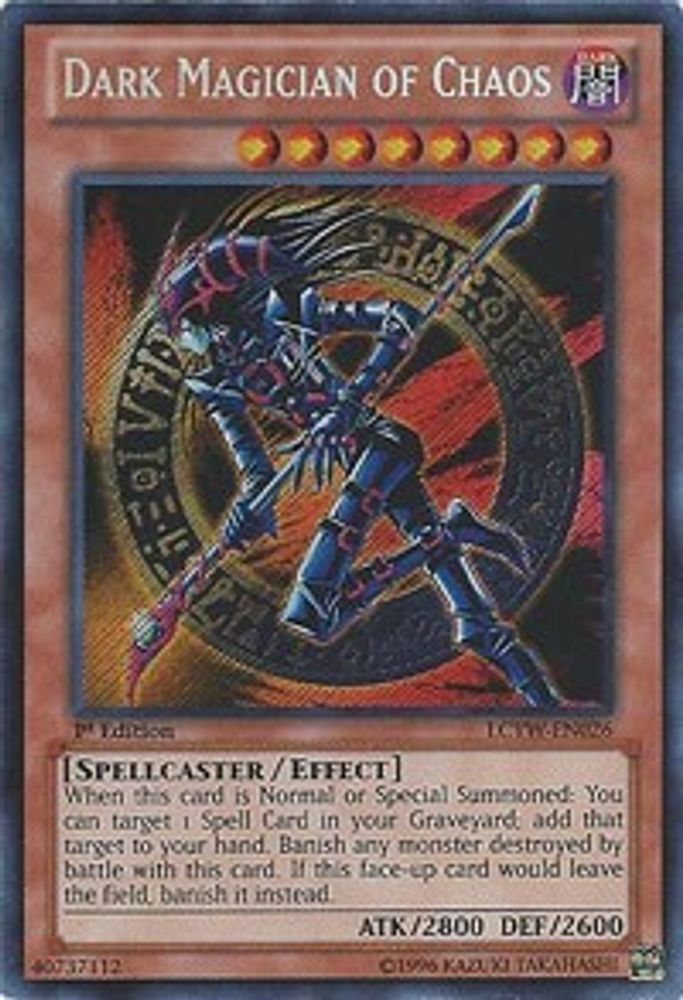 Magicien noir du chaos [LCYW-EN026] Secret Rare 