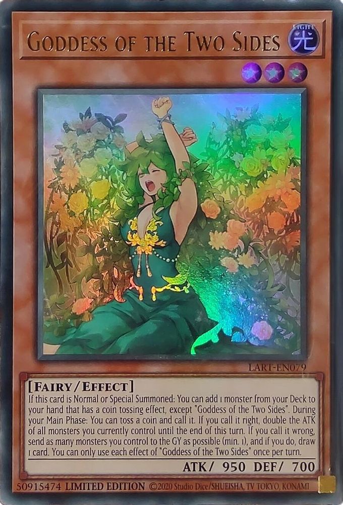 Goddess of the Two Sides (LART-EN079) - Ultra Rare