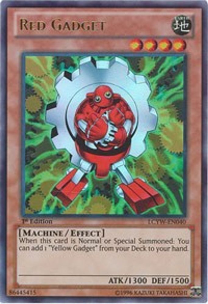 Red Gadget (LCYW-EN040) - Ultra Rare