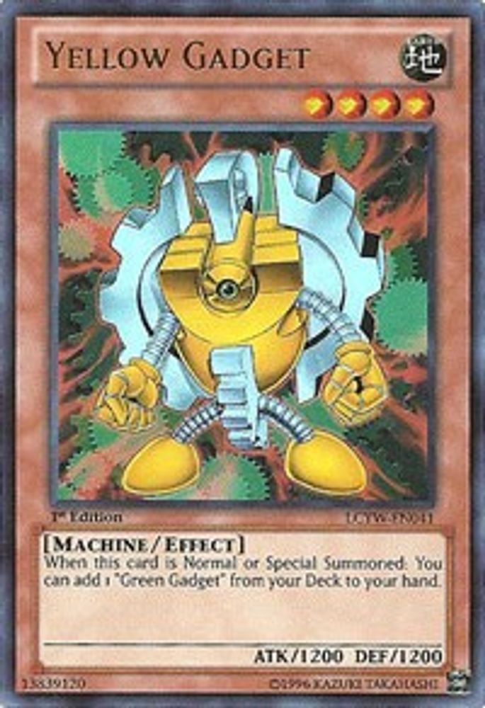 Gadget jaune [LCYW-EN041] Ultra rare 