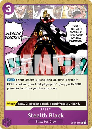 Stealth Black (EB04-041) - Common