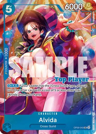 Alvida (CS 25-26 Top Player Pack Vol. 2) (OP09-043) - Uncommon