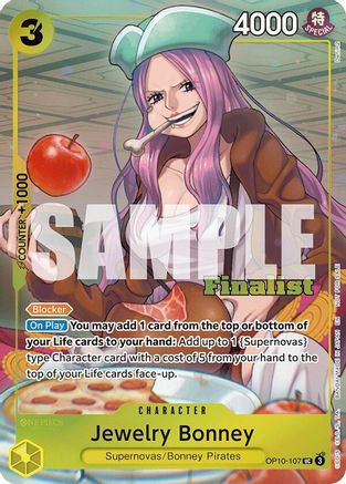 Jewelry Bonney (CS 25-26 Finalist Card Set 2) (OP10-107) - Uncommon