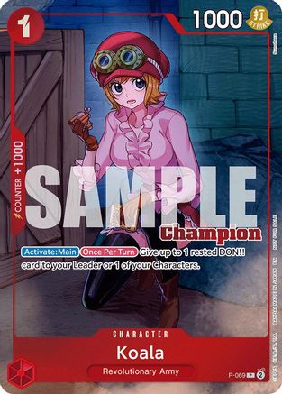 Koala (CS 25-26 Winner Card Set 2) (P-069) - Promo