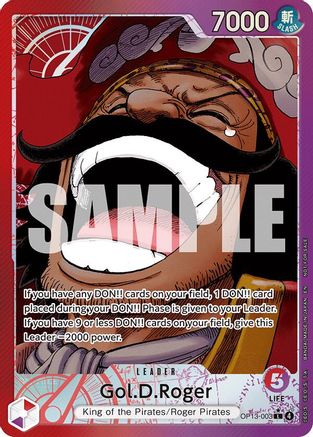 Gol.D.Roger (Jumbo) (OP13-003) - Leader