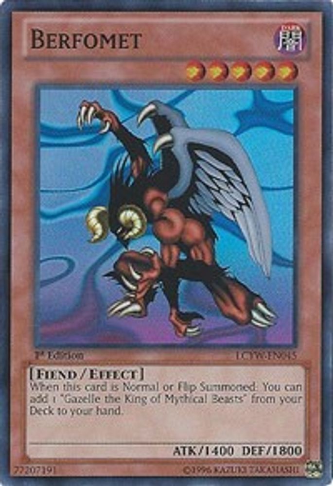 Berfomet (LCYW-EN045) - Super Rare