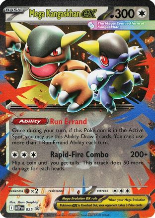 Mega Kangaskhan ex 025  - Holofoil - Promo
