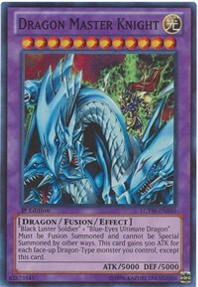 Maître Dragon Chevalier [LCYW-EN050] Super Rare 