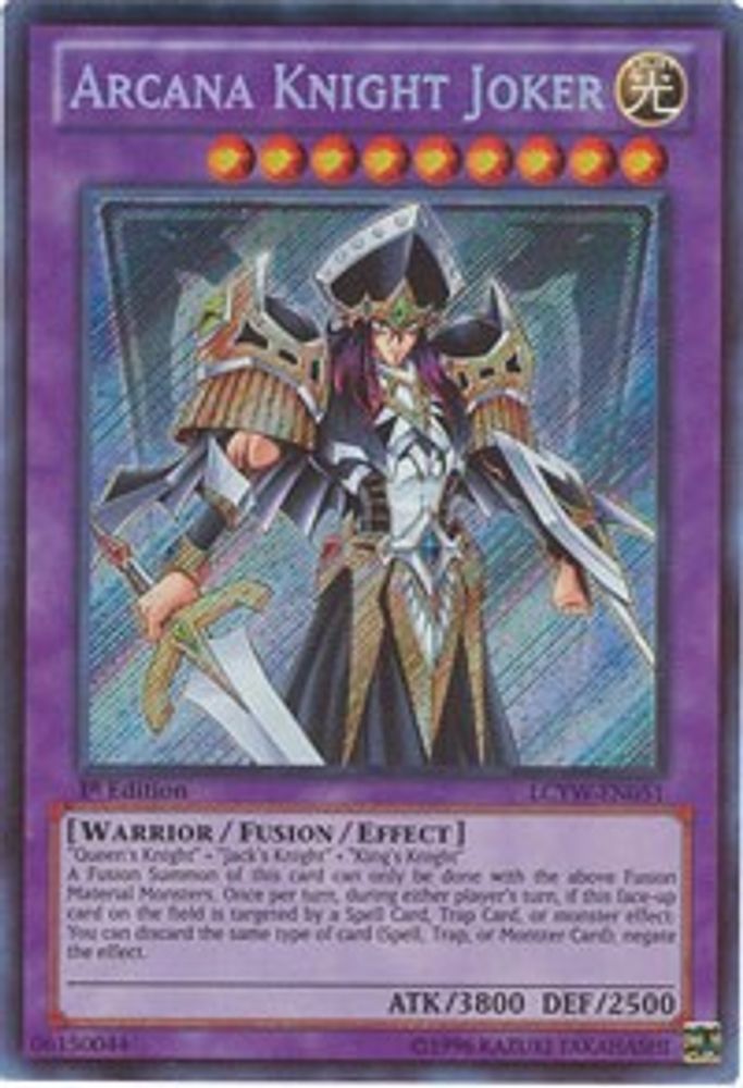 Arcana Knight Joker (LCYW-EN051) - Secret Rare