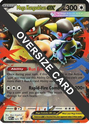 Mega Kangaskhan ex 025  - Holofoil - Promo