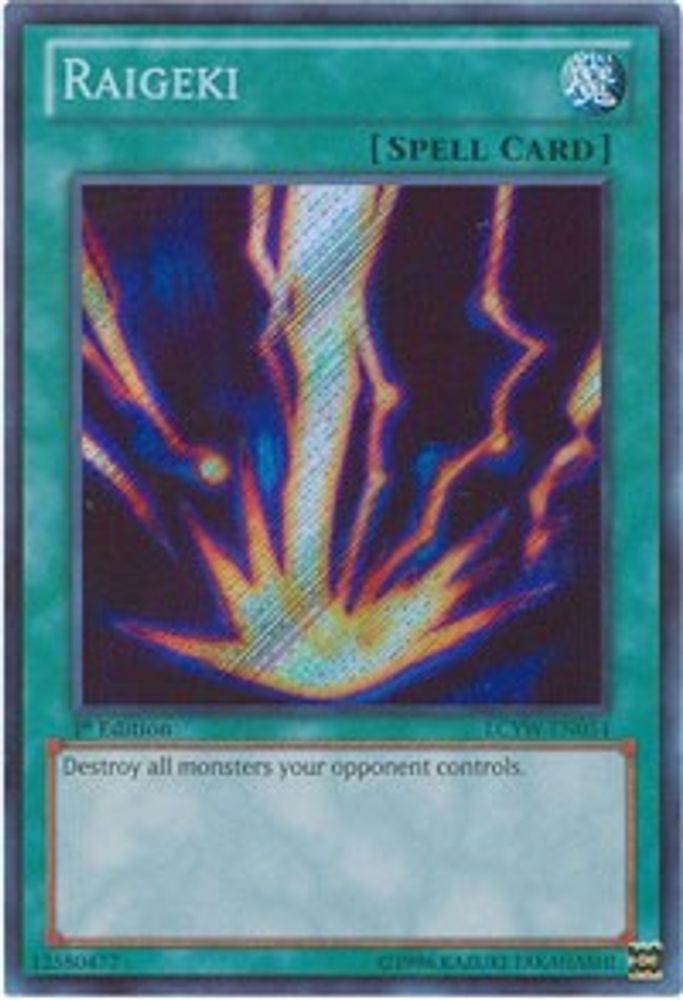 Raigeki (LCYW-EN054) - Secret Rare