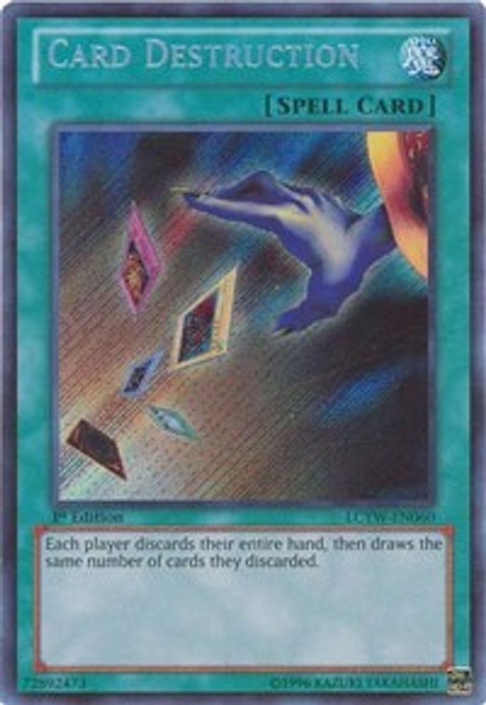 Destruction de cartes [LCYW-EN060] Secret Rare 