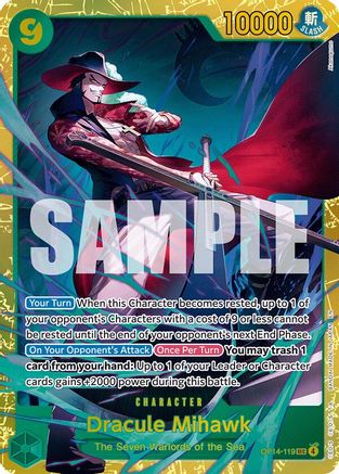Dracule Mihawk - OP14-119 (OP14-119) - Secret Rare