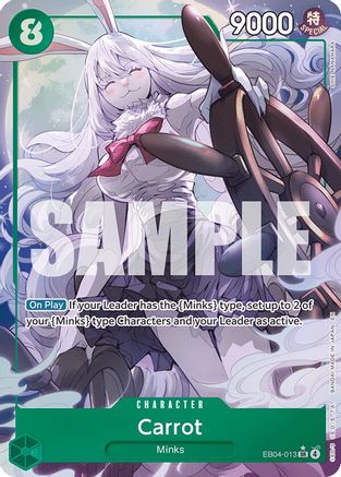 Carrot (Alternate Art) (EB04-013) - Super Rare