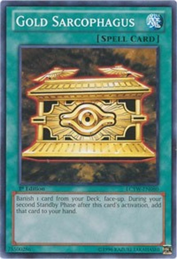 Gold Sarcophagus (LCYW-EN080) - Common