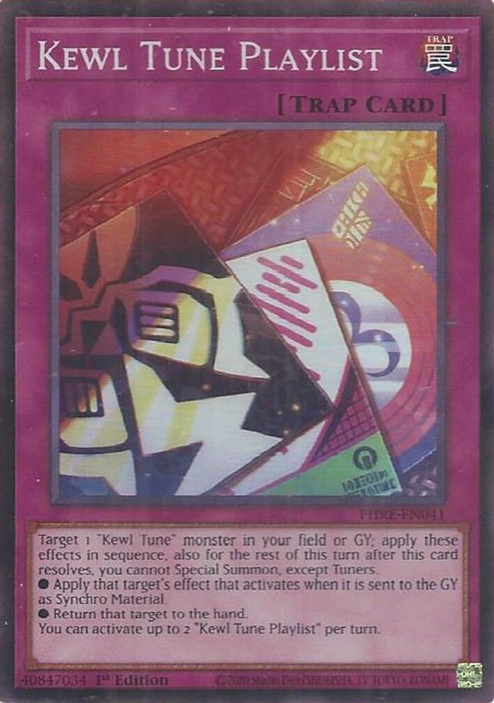 Kewl Tune Playlist (Super Rare) (PHRE-EN041) - Super Rare