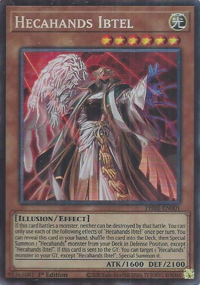 Hecahands Ibtel (CR) (PHRE-EN001) - Collector's Rare