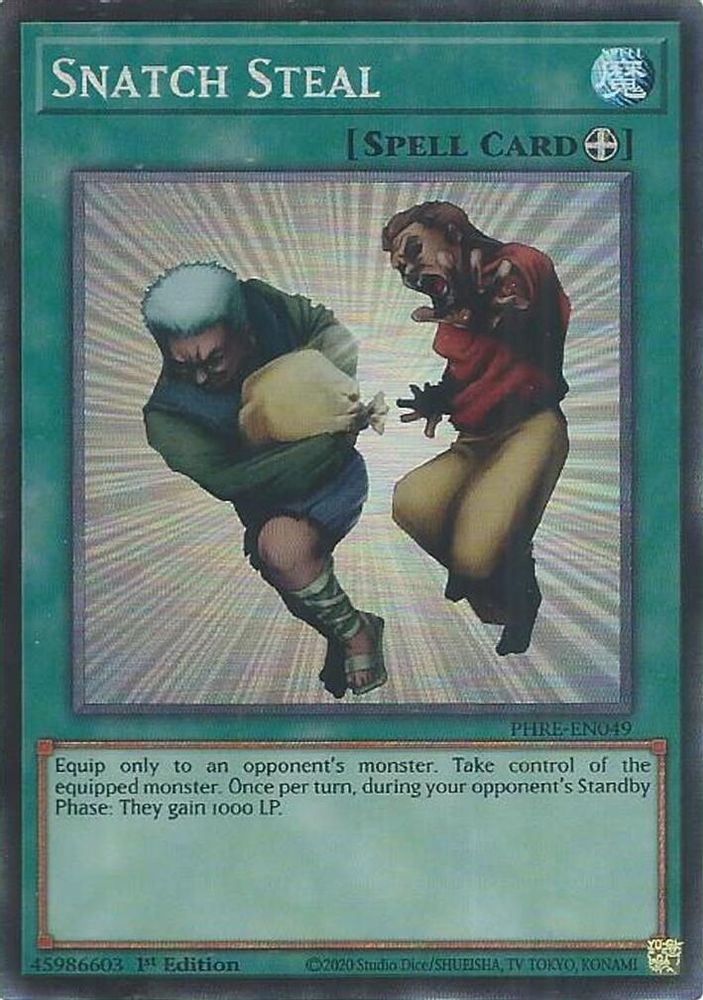 Snatch Steal (CR) (PHRE-EN049) - Collector's Rare