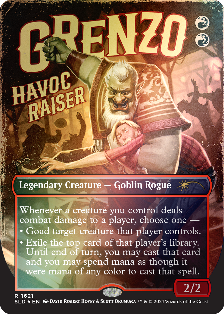 Grenzo, Havoc Raiser (Rainbow Foil) [Série Secret Lair Drop] 