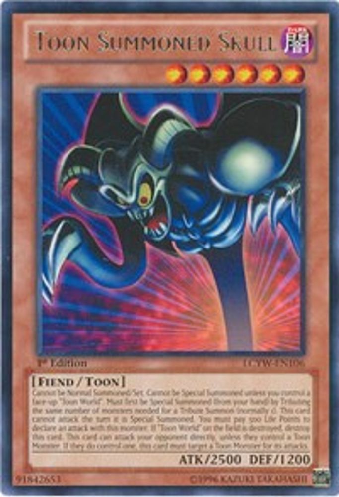 Toon Summoned Skull (LCYW-EN106) - Rare