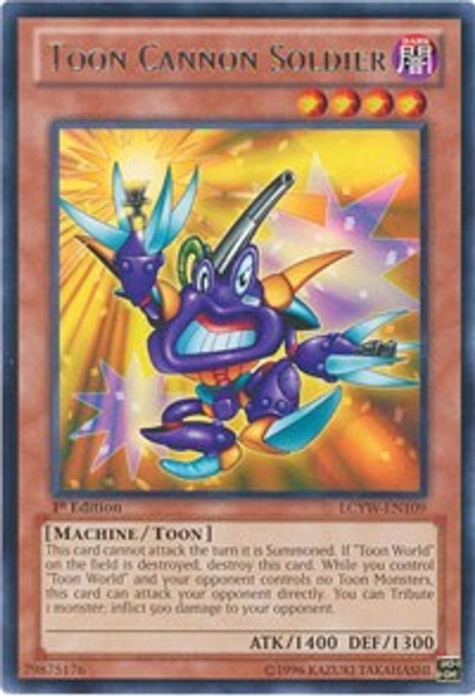 Soldat canon Toon [LCYW-EN109] Rare 