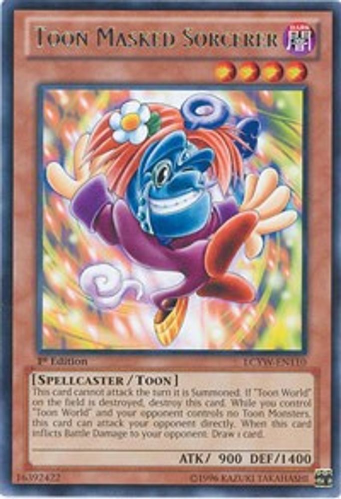 Toon Masked Sorcerer (LCYW-EN110) - Rare